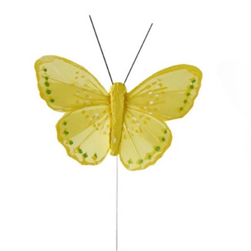 Sommerfugl gule nuancer 3